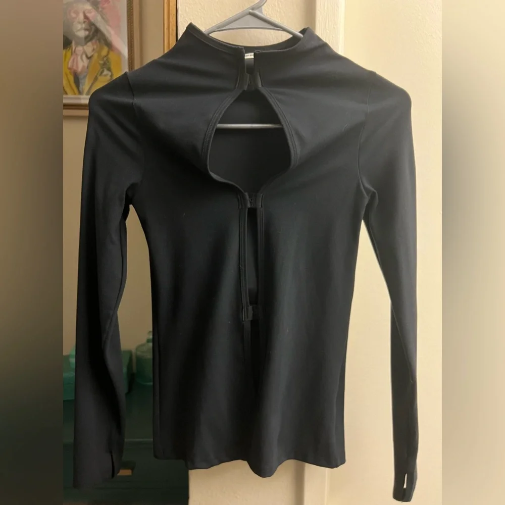 Joah Brown Black Cut-Out Long Sleeve - EUC - Picture 5 of 15